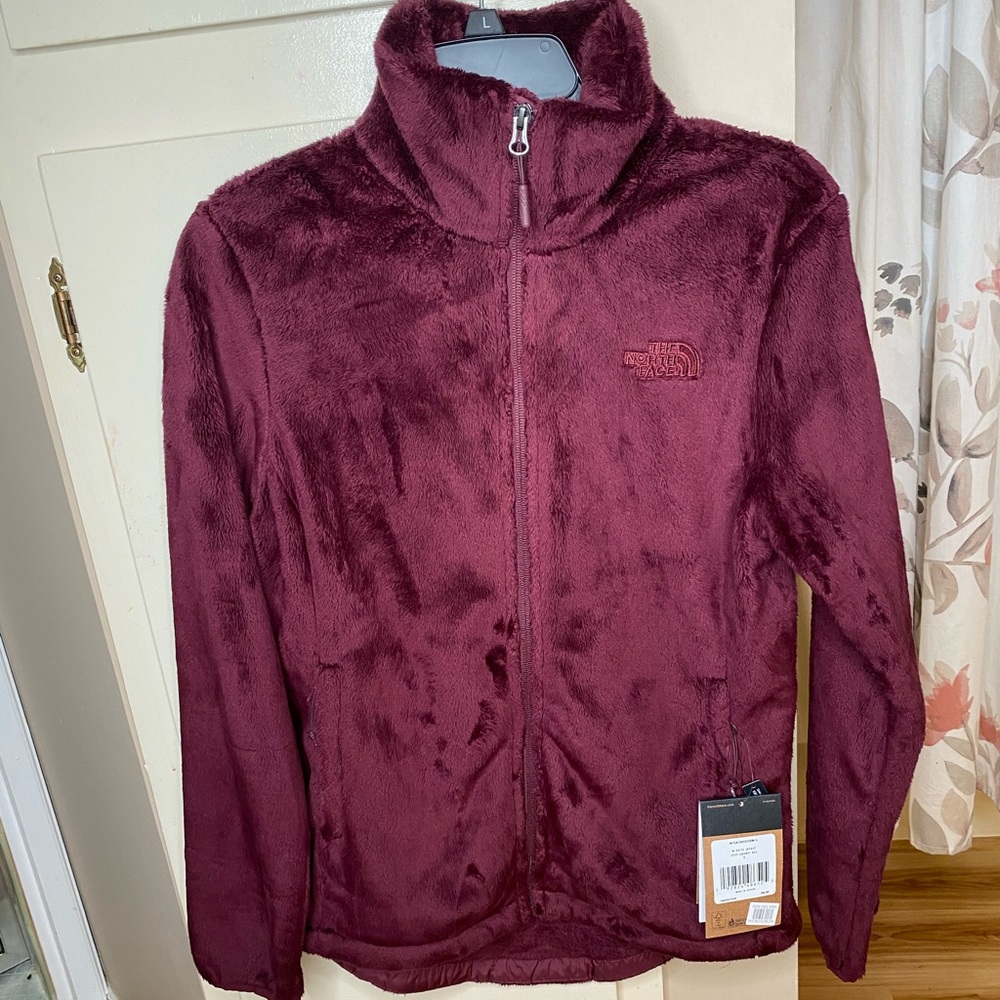 North face jacket plus head band